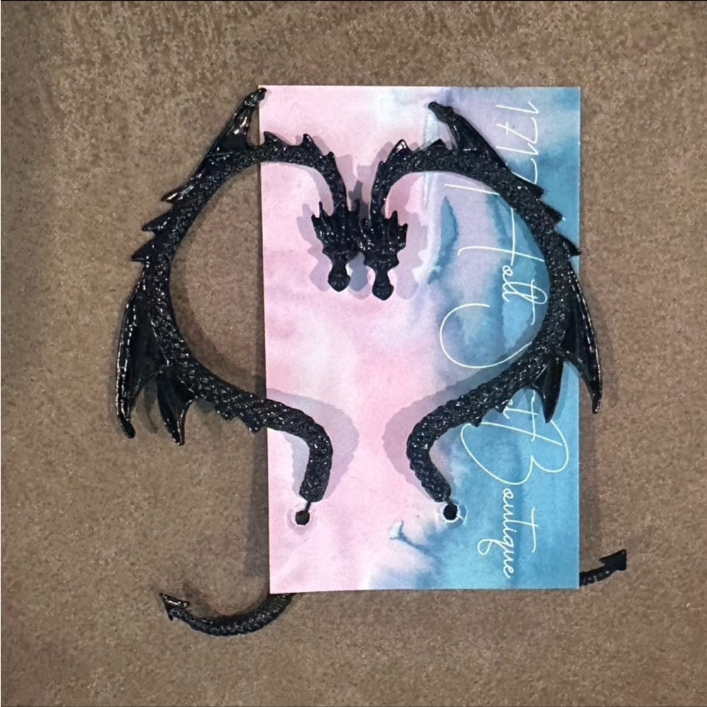 Dragon Ear Cuff Earrings